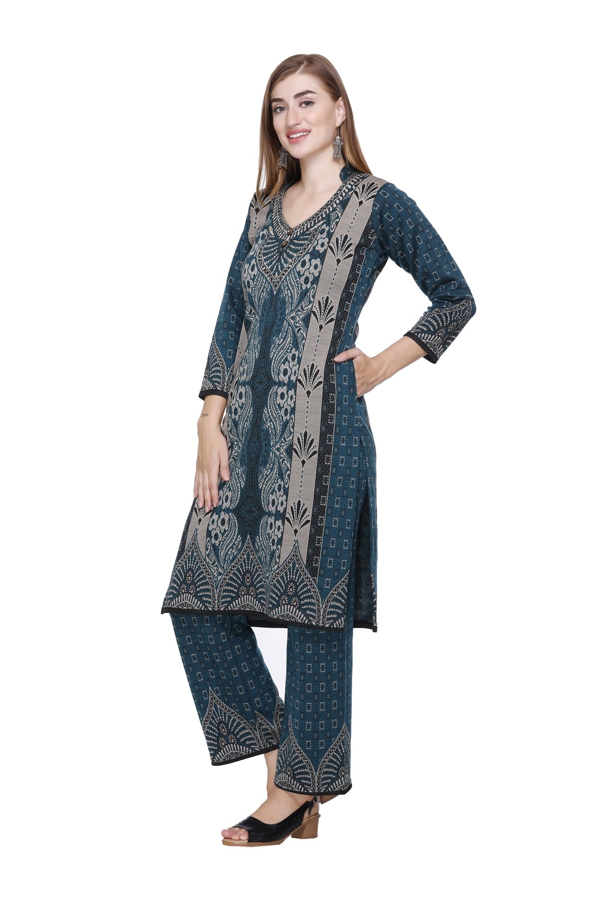 Kurta Plazzo Set – PEACOCK
