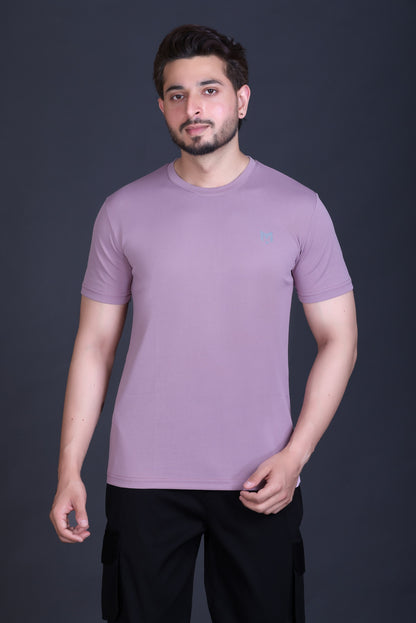 ManHood Men's Polyester Lightweight Sports Gym Tshirt