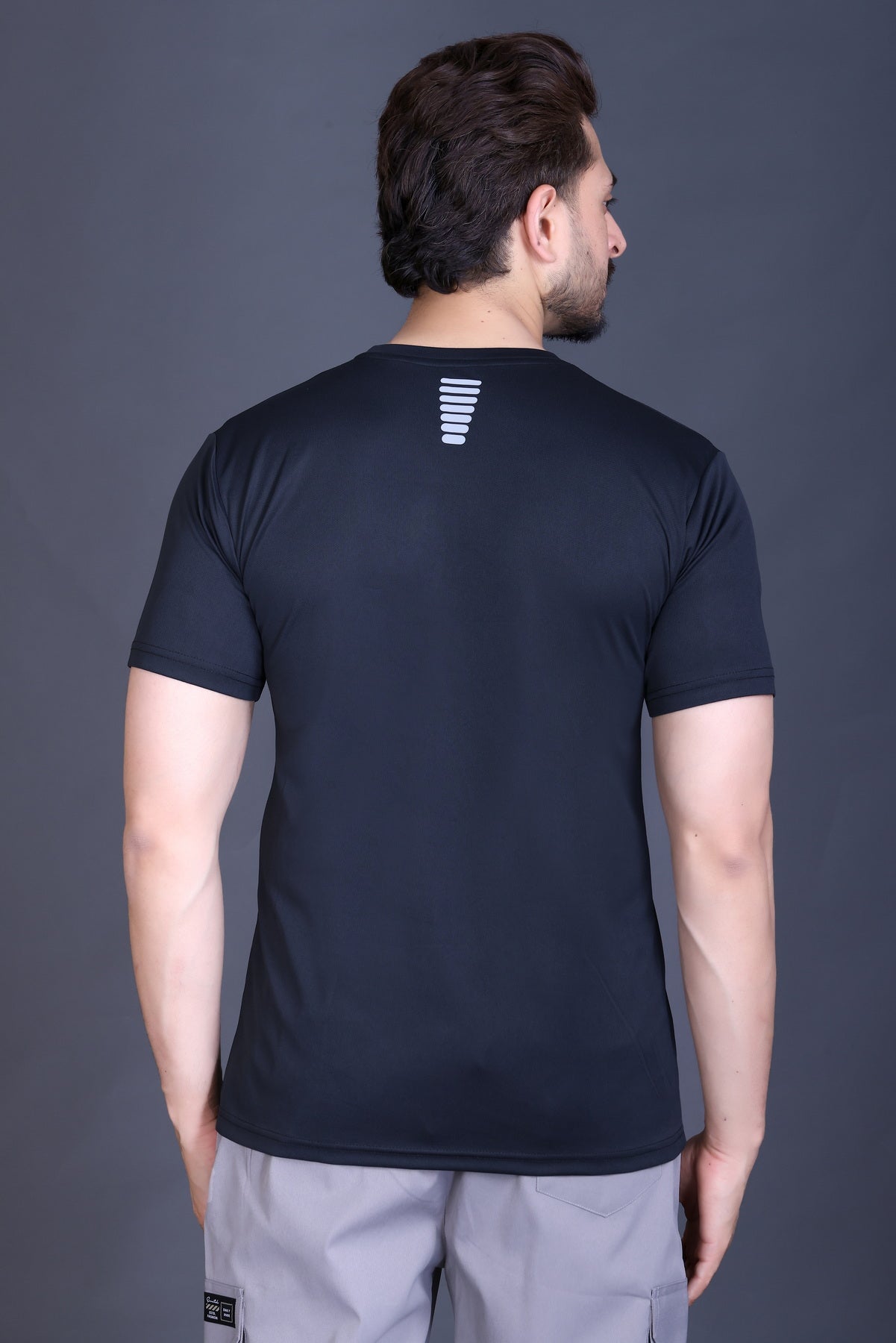 ManHood Men's Polyester Lightweight Sports Gym Tshirt
