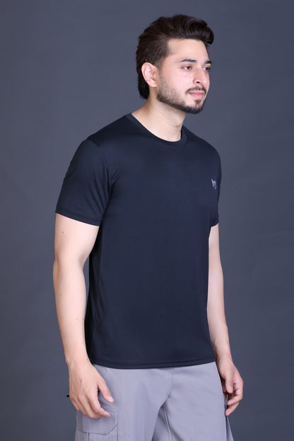 ManHood Men's Polyester Lightweight Sports Gym Tshirt