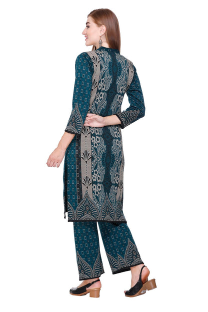 Kurta Plazzo Set – PEACOCK