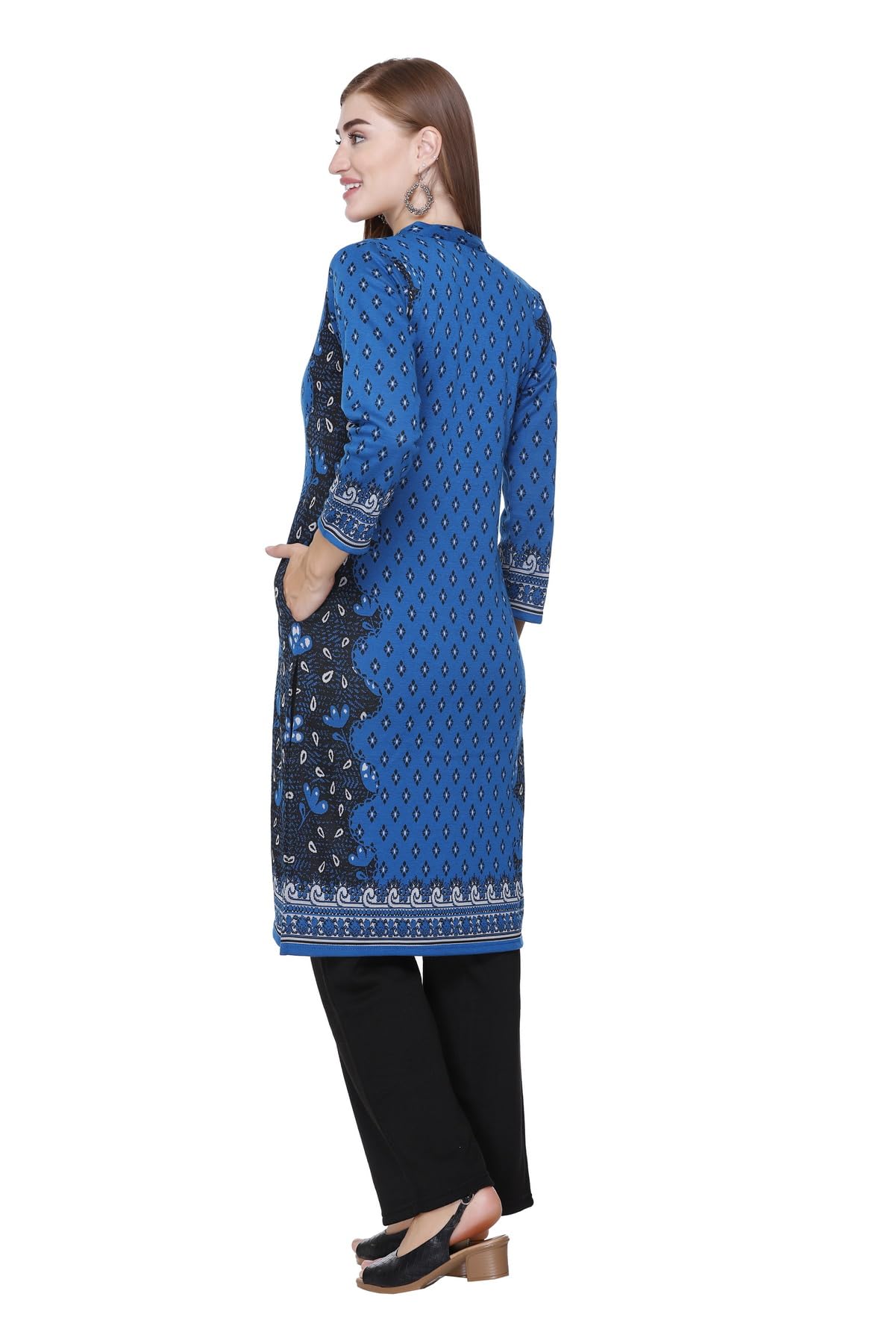 Kurta Plazzo Set – Turquoise