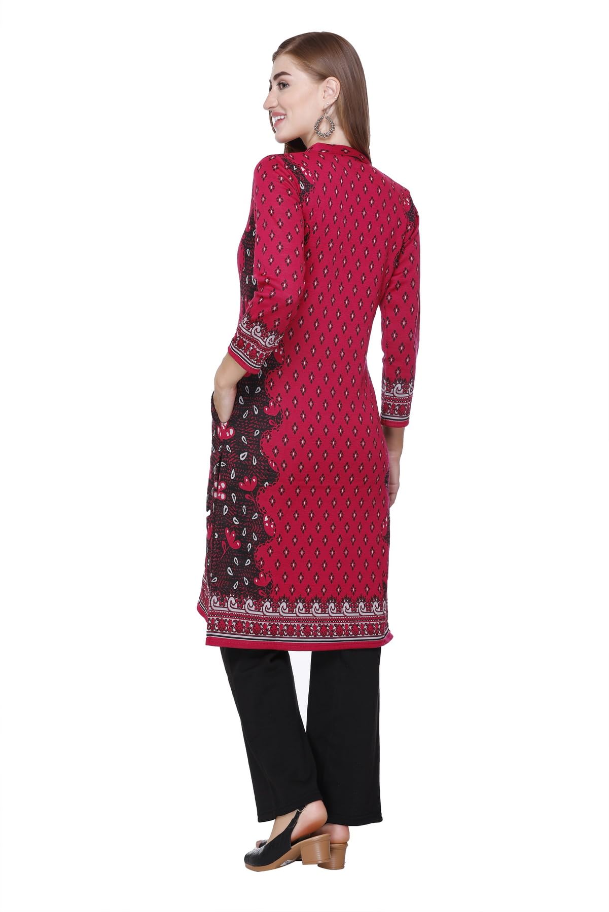 Kurta Plazzo Set – Hot Pink