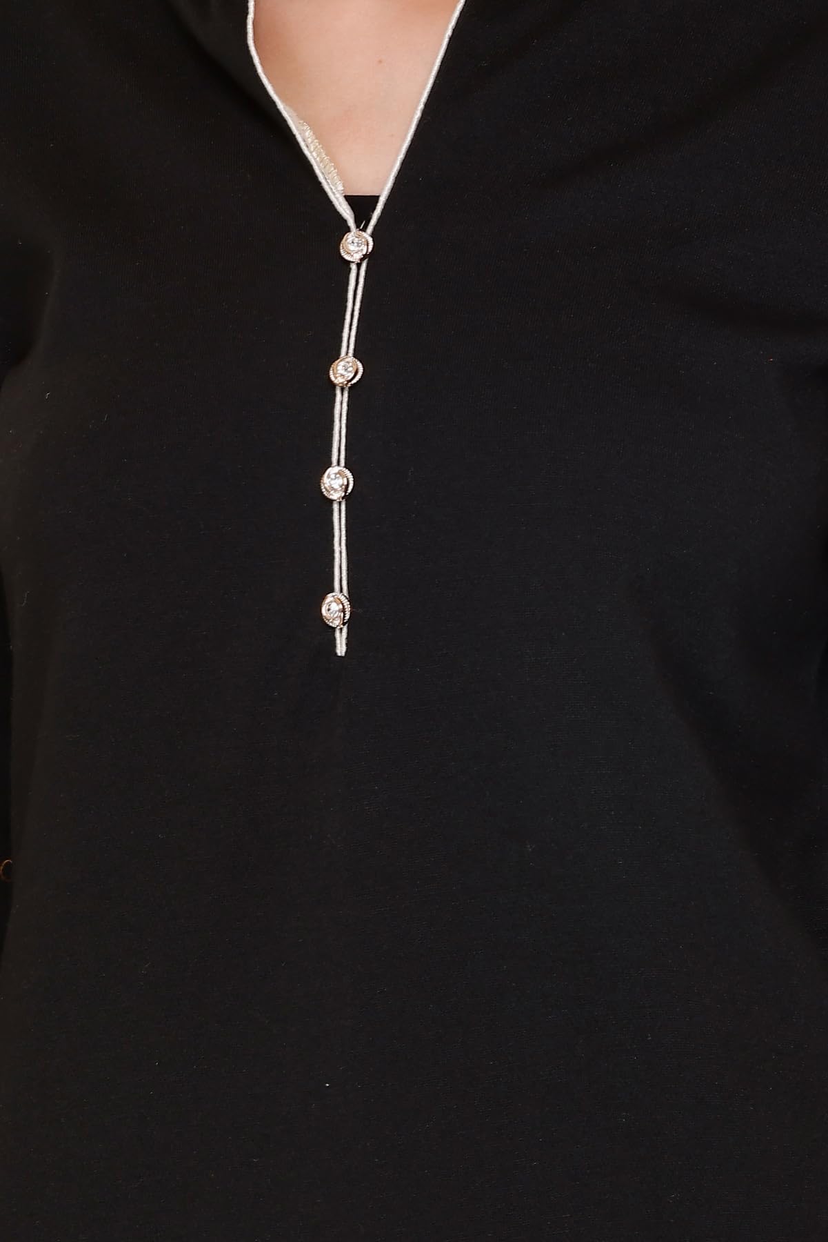 Elegant Black Kurta Plazzo with Dupatta Set