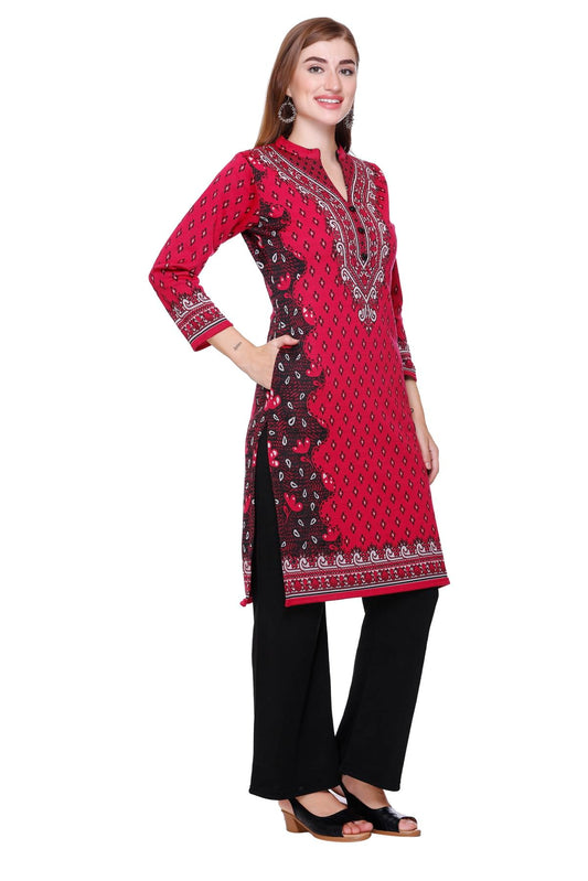 Kurta Plazzo Set – Hot Pink