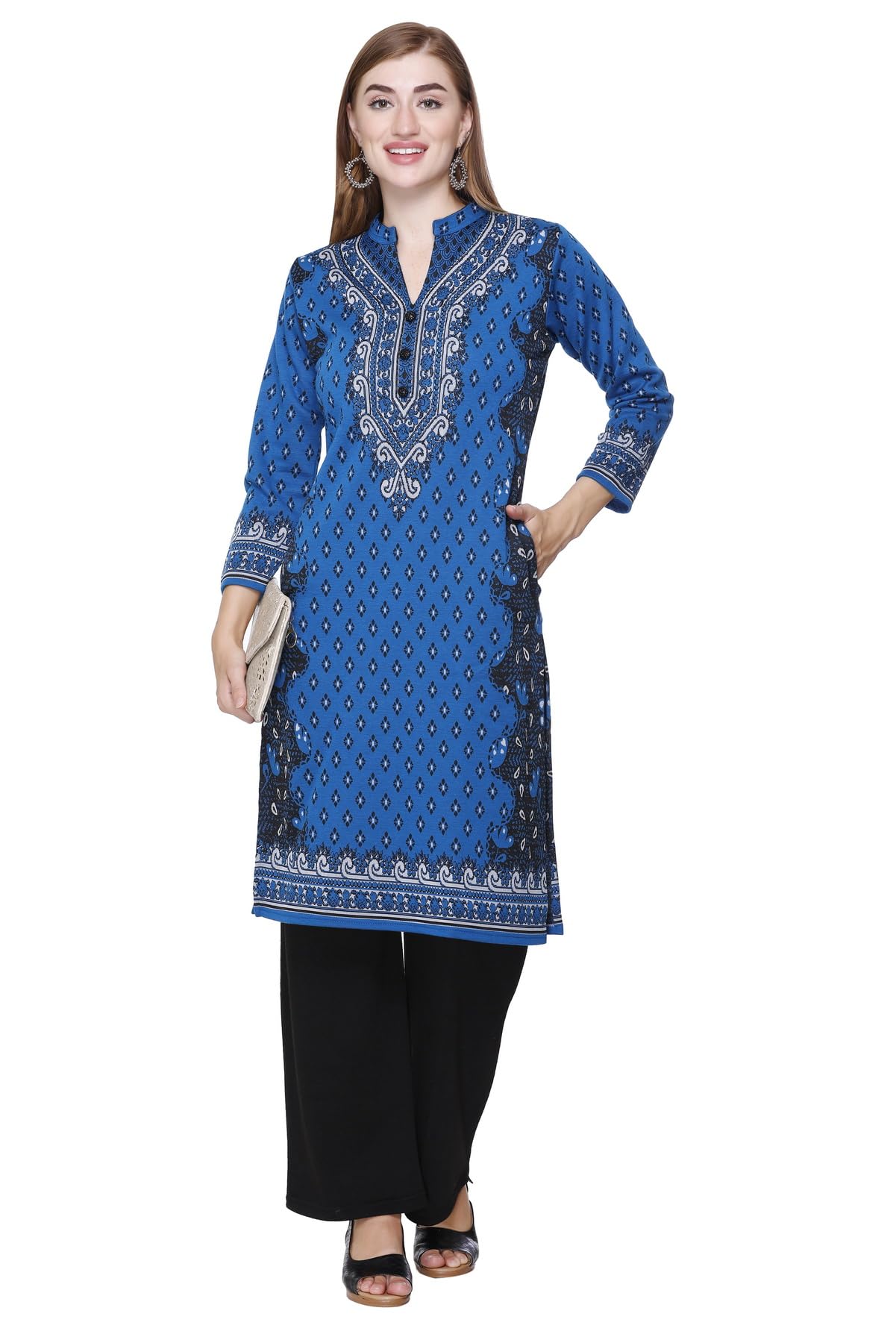 Kurta Plazzo Set – Turquoise