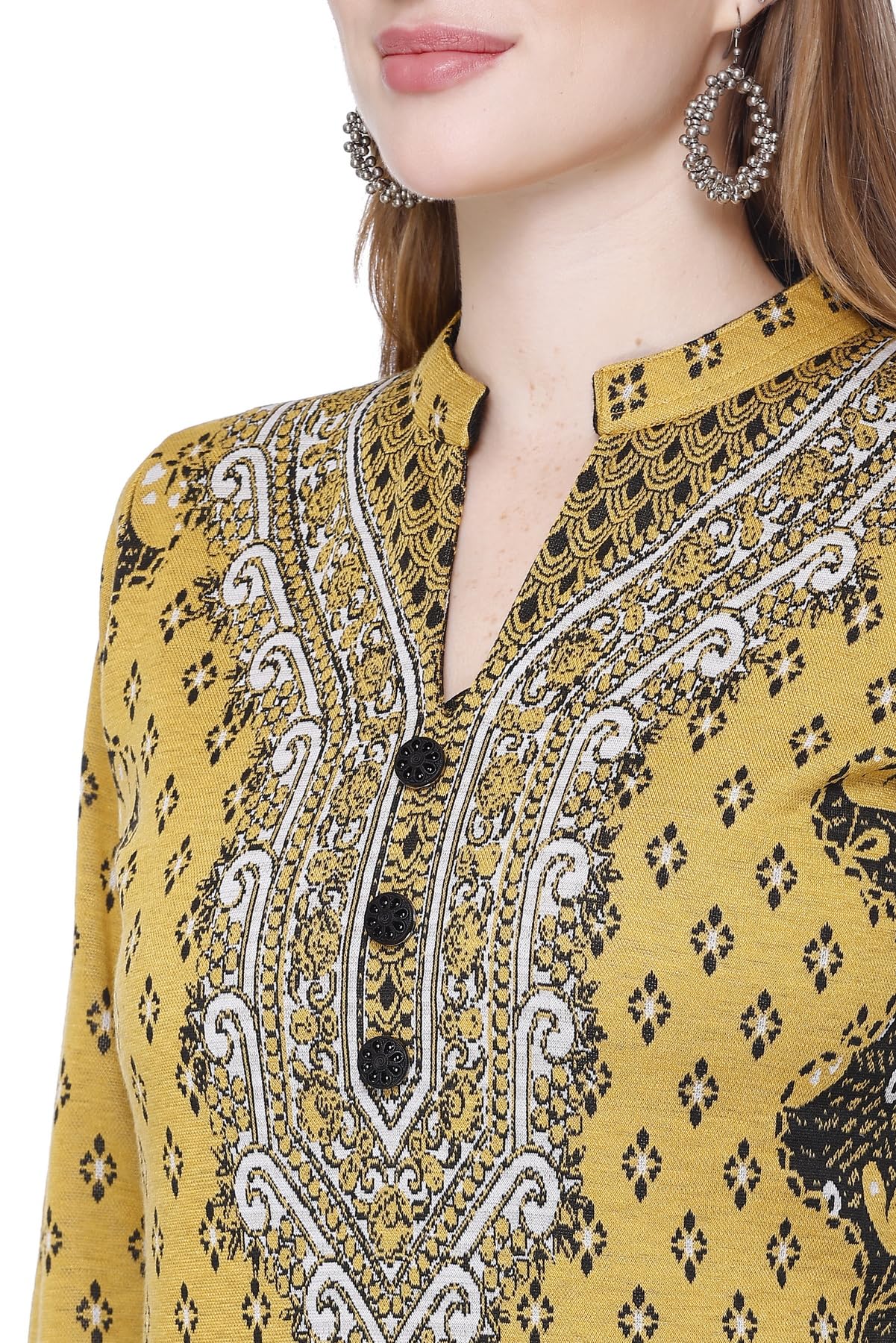 Kurta Plazzo Set – Mustard